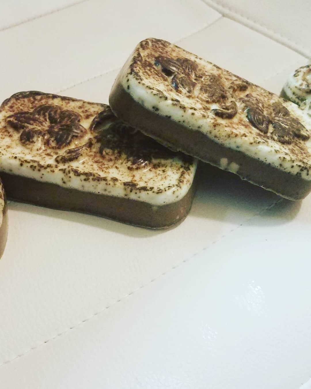 Coffee Goat milk Soap | Ultra Moisturizing Plus Exfoliating Café con Leche | Coffee Scrub l Exotic Coffee Body Scrub Souffle l Exfoliate