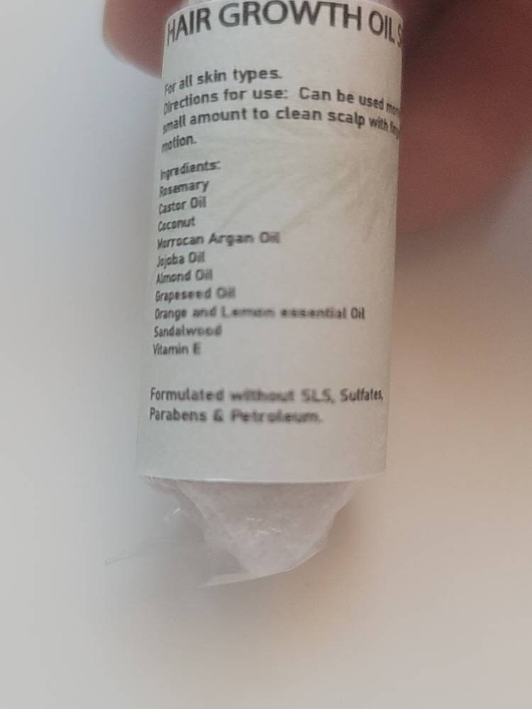 Rosemary Hair Growth Oil Serum | Beard Growth Oil Serum | Scalp Oil | Rosemary Hair Growth Oil