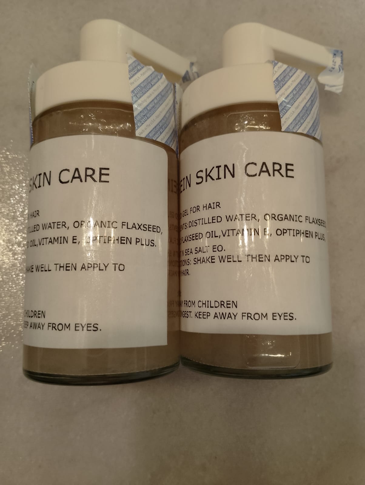 Flaxseed Hair & Skin Gel – Soft to Medium Hold, 7 oz